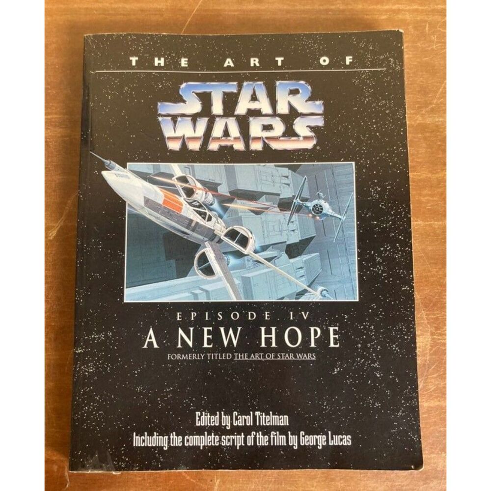 THE ART OF STAR WARS NEW HOPE EPISODE IV BOOK